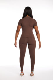 'ZARIAH' Leggings in Mocha