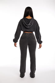 'CAS GURL' Track Pants