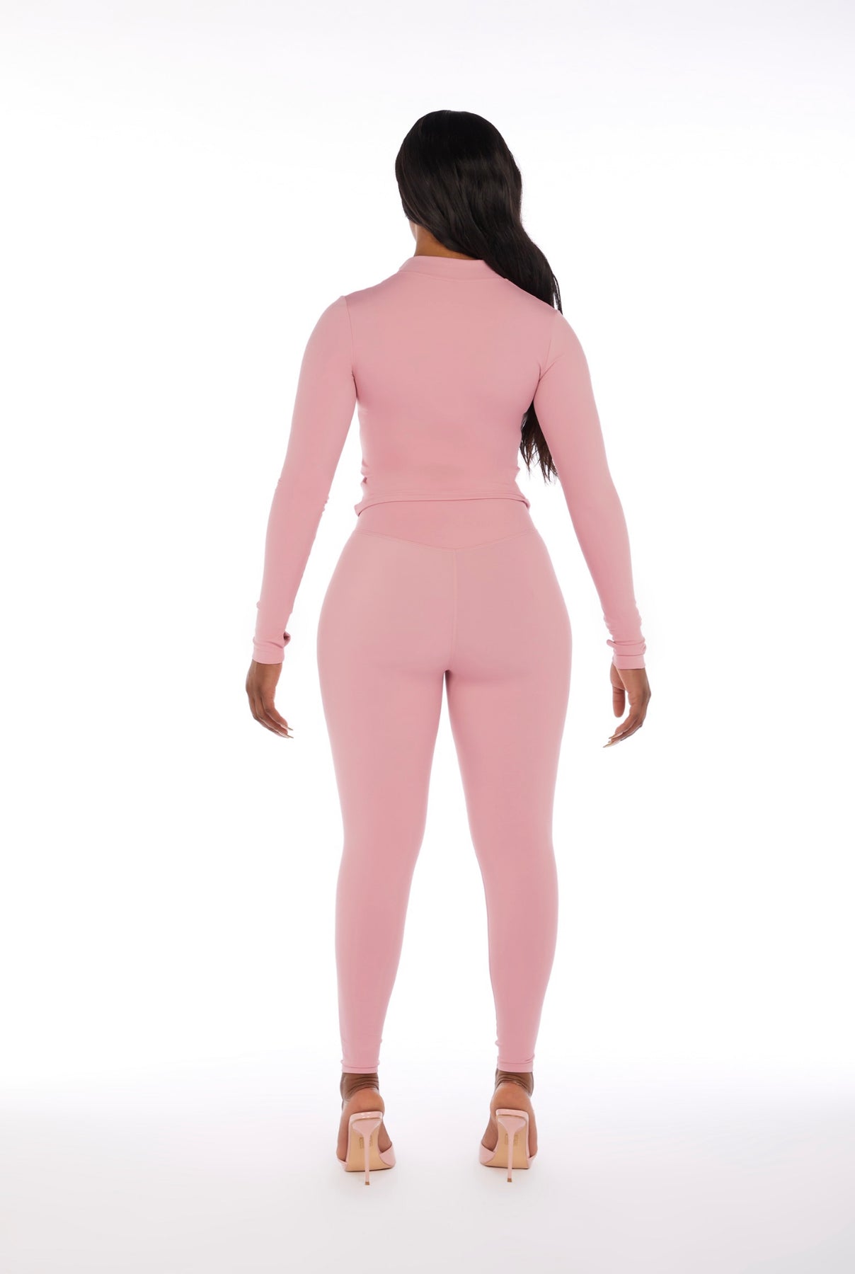 Sass Leggings - Blush Pink – Quaddess Apparel