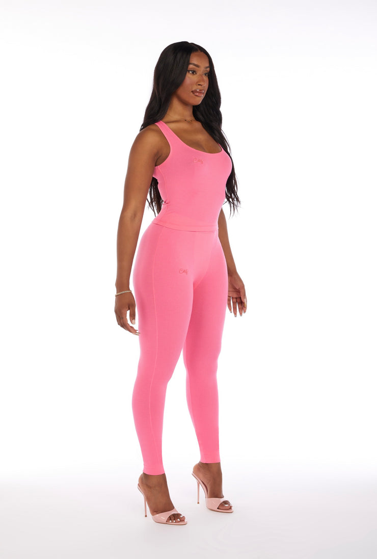 ‘ZARIAH’ Vest in Hot pink